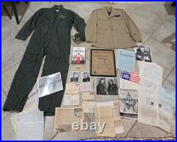 Vintage Military Collectible Estate Lot Of WWII & Vietnam POW Col. Richard Keirn