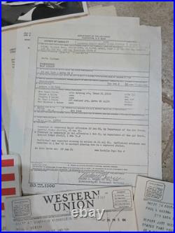 Vintage Military Collectible Estate Lot Of WWII & Vietnam POW Col. Richard Keirn