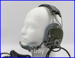 Vintage Military M-33A/AIC USAF Boom Microphone Radio Headset
