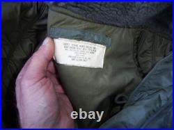 Vintage Military Parka United States Air Force N-3B Vietnam era