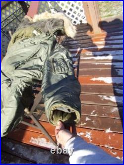 Vintage Military Parka United States Air Force N-3B Vietnam era