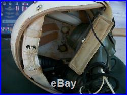 Vintage Military USAF Bomb Squadron Commander Pilots Flight Helmet Pins Metals