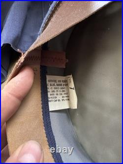 Vintage NAMED USAF MASTER SERGEANT E-7 COOPER UNIFORM GROUP DRESS UTILITY CAPS