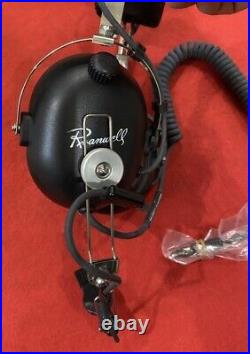 Vintage NOS In Box US Air Force Roanwell Headset and Microphone