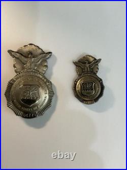 Vintage/Obsolete USAF SP 8adges, Mini and Full Size
