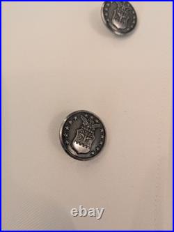 Vintage PATRIOT USAF AIR FORCE WHITE UNIFORM SET OFFICER MENS 44R