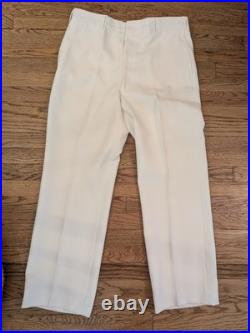 Vintage PATRIOT USAF AIR FORCE WHITE UNIFORM SET OFFICER MENS 44R