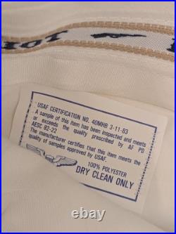Vintage PATRIOT USAF AIR FORCE WHITE UNIFORM SET OFFICER MENS 44R