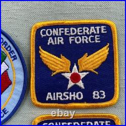Vintage Patch CAF Confederate Air Force Jubilee USN 1980s Heritage Airsho Wing