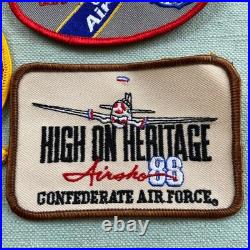 Vintage Patch CAF Confederate Air Force Jubilee USN 1980s Heritage Airsho Wing