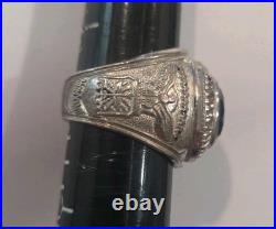 Vintage Pride Sterling Silver USAF Air Force Ring WWII World War 2 1947 Size 9
