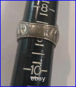 Vintage Pride Sterling Silver USAF Air Force Ring WWII World War 2 1947 Size 9