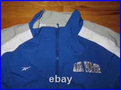Vintage Reebok UNITED STATES AIR FORCE ACADEMY FALCONS (2XL) Windbreaker Jacket