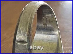 Vintage Sterling Silver Ring Size 14 Air Force USAF HUGE 17.2 g (22-12)