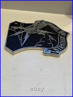 Vintage Strategic Air Command Aircraft Aluminum Plaque Wall Decor and Placards