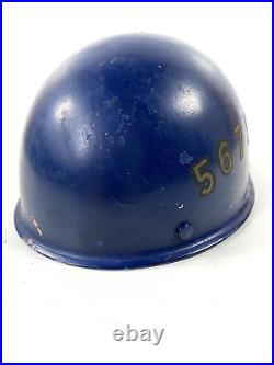 Vintage Strategic Air Command Hard Hat 1960s Atlas ICBM Helmet 567 SMS USAF Rare