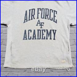 Vintage USAFA United States Air Force Academy Hoody Sweatshirt Big Logo