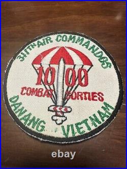 Vintage USAF 311th Air Commando Squadron 1000 Combat Sorties Patch