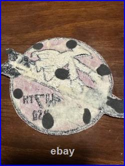 Vintage USAF 417th Fighter Bomber Squadron Patch White Ghost