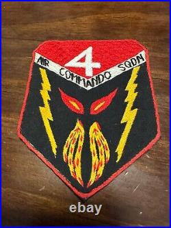 Vintage USAF 4th Air Commando Squadron Patch