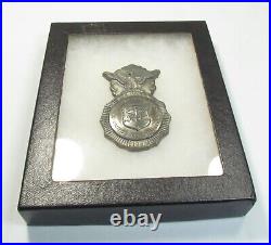Vintage USAF Air Force Obsolete Numbered Air Police Badge Shield 50s/60s 3B2