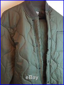 Vintage USAF CWU-9/P Quilted Flyers Liner Set, Jacket M Trousers M EUC