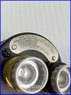 Vintage USAF Fuel Pressure Indicator, Type C-33 US Air Force