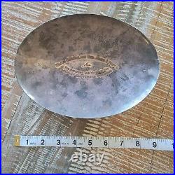 Vintage USAF General James E Briggs Pressenratipn Silver Plate Dish Engraved