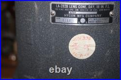Vintage USAF Hycon LA-282B camera lens cone 18 inch Aerojet Delft 25AG