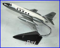 Vintage USAF Lockheed Jetstar Metal Aircraft Desk Model by Matthys Verkuyl