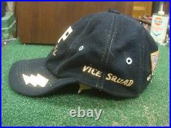 Vintage USAF Military Police Post-Korean War AP Air Police wool cap 60-61