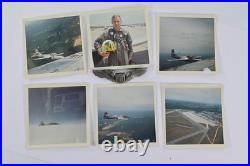 Vintage USAF Pilot Wings & 6 Original T38 Talon Pilot Photos Lot