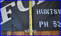 Vintage USAF UNITED STATES GO AIR FORCE EDUCATION MILITARY ADVERTISING SIGN