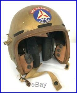 Vintage US Air Force Auxiliary Civil Air Patrol Flight Helmet