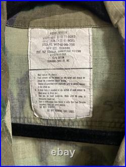 Vintage US Air Force Blue Camo Very Rare 1981. Air Lift Command Special Unit