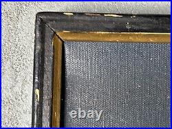 Vintage US Air Force F-15 Eagle Framed Oil Painting