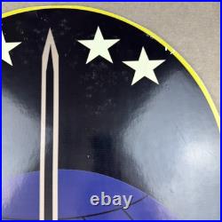 Vintage US Air Force Military Memorabilia MOS Wall Display Emblem 27 Sign Rare