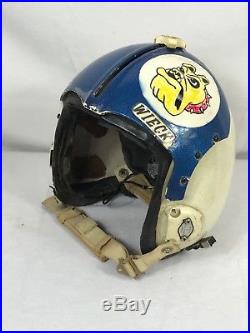 Vintage US Air Force Pilots Gentex Flight Helmet