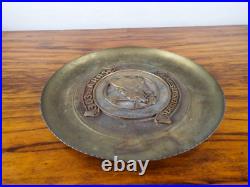 Vintage US Army Cold War Brass Plaque Plate 303rd ARR Air Rescue Squadron Dumbo
