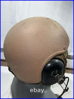 Vintage US Govt Military Gentex MK-1697 Vehicle Crewman Pilot Helmet