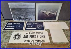 Vintage U. S. Air Force Air Force One Aircraft and White House Memorabilia 1960s