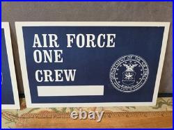 Vintage U. S. Air Force Air Force One Aircraft and White House Memorabilia 1960s