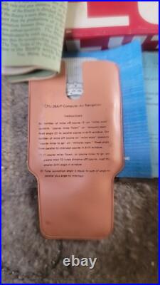 Vintage U. S. Air Force B-52 Flight Crew Briefcase And Contents Military USAF