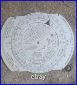 Vintage U. S. Air Force B-52 Flight Crew Briefcase And Contents Military USAF