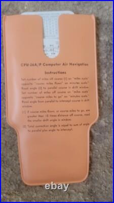 Vintage U. S. Air Force B-52 Flight Crew Briefcase And Contents Military USAF