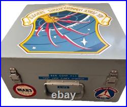Vintage U. S. Air Force Communications Equipment Case Civil Air Patrol / MARS