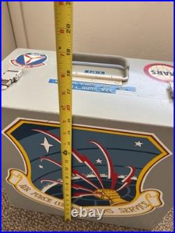 Vintage U. S. Air Force Communications Equipment Case Civil Air Patrol / MARS