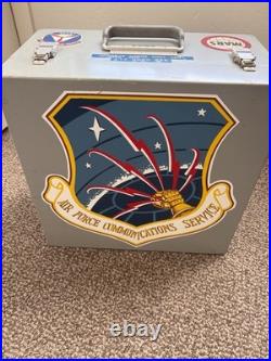 Vintage U. S. Air Force Communications Equipment Case Civil Air Patrol / MARS