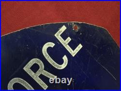 Vintage U. S. Air Force Recruiting Office Sign Militaria Theme