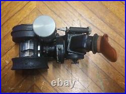 Vintage U. S. Army Air Corps Aircraft Octant with Case Bendix Corp